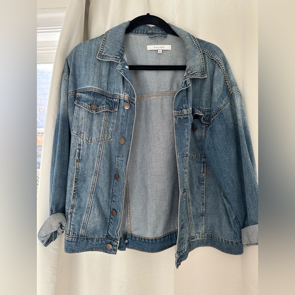 Cjla hunter jean jacket in size small